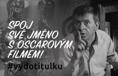 Spoj své jméno s oscarovým filmem!