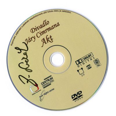 DVD AKT s podpisem Zdeňka Svěráka